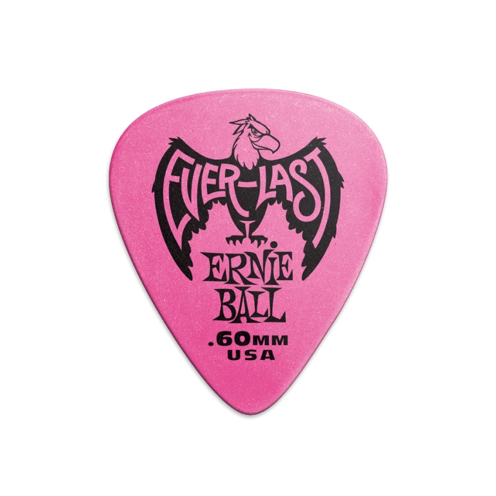 ERNIE BALL P09179 Everlast Pembe 60 mm 12'li Paket Pena